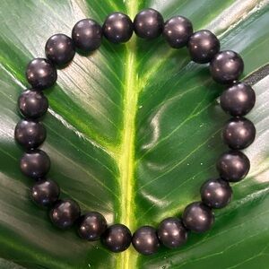 shungite stretch bracelet 10mm